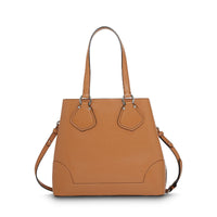 Sac cabas M Izy en cuir - Camel