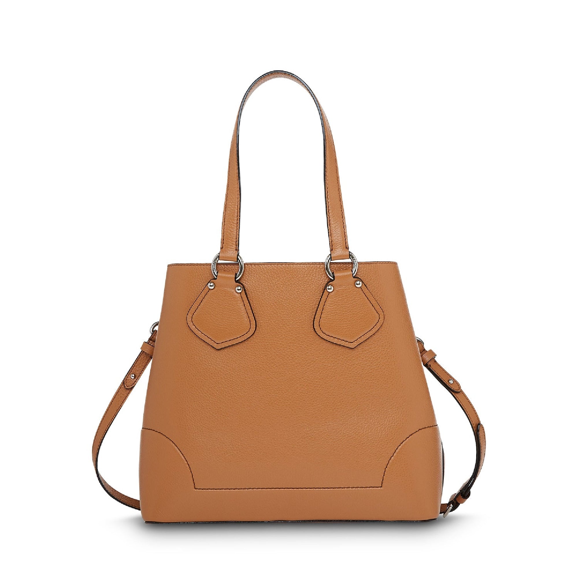 Sac cabas M Izy en cuir - Camel