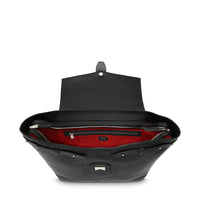 Sac porté épaule L Neo Charlie en cuir grainé - Noir