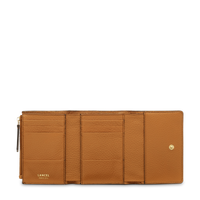 Portefeuille M rabat Premier Flirt en cuir grainé - Camel