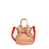 Sac seau Premier Flirt S en cuir grainé - Multico Granit