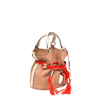 Sac seau Premier Flirt S en cuir grainé - Multico Granit