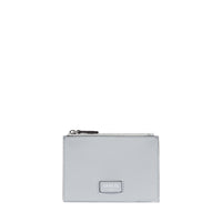 Porte-cartes zippé Ninon L en cuir lisse - Opaline