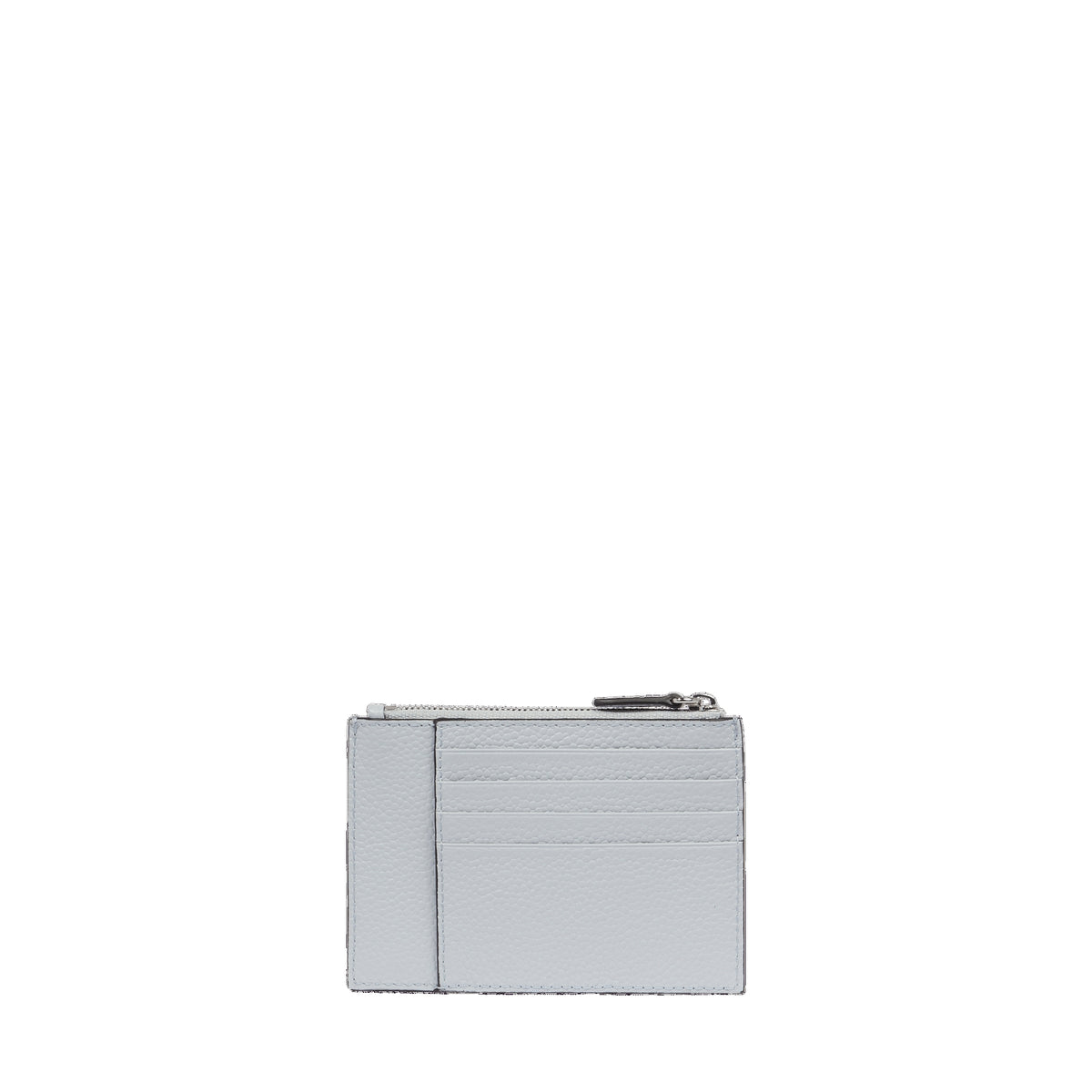 Porte-cartes zippé Ninon L en cuir lisse - Opaline