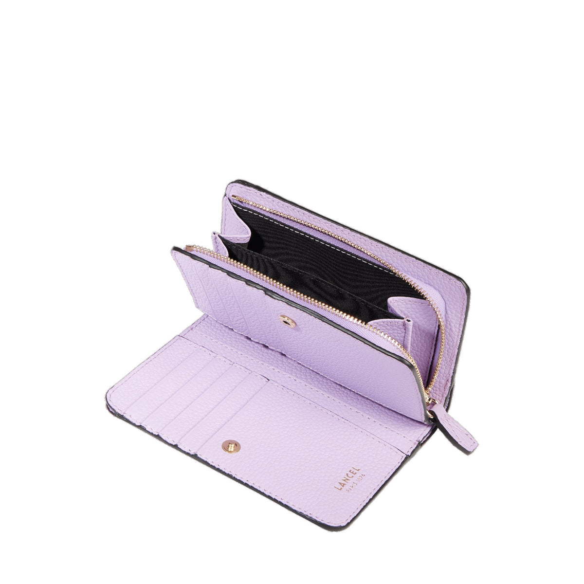 PRIX ARL : 120 // NINON DE LANCEL - PORTEFEUILLE RECTANGULAIRE ZIPPE
