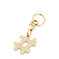 Charm hashtag Charms en métal - Doré clair