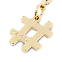 Charm hashtag Charms en métal - Doré clair