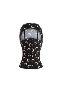 PRIX MARQUE : 75€_All Over Moon Tan On Black Cagoule - All Over Moon Tan On Black