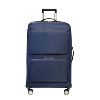 Valise M 4 roues Léo - Bleu pétrole