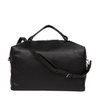 Sac de voyage Neo Pop en cuir lisse - Noir