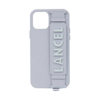 Coque pour Iphone 12/12 pro Ninon en cuir grainé - Maldives & Glacier
