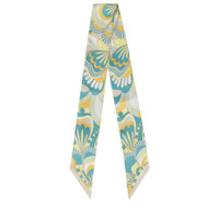Bandeau à motif floral en soie - Multico Dune