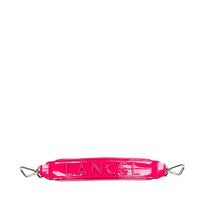 Lanière de sac amovible Ninon en cuir - Fuchsia