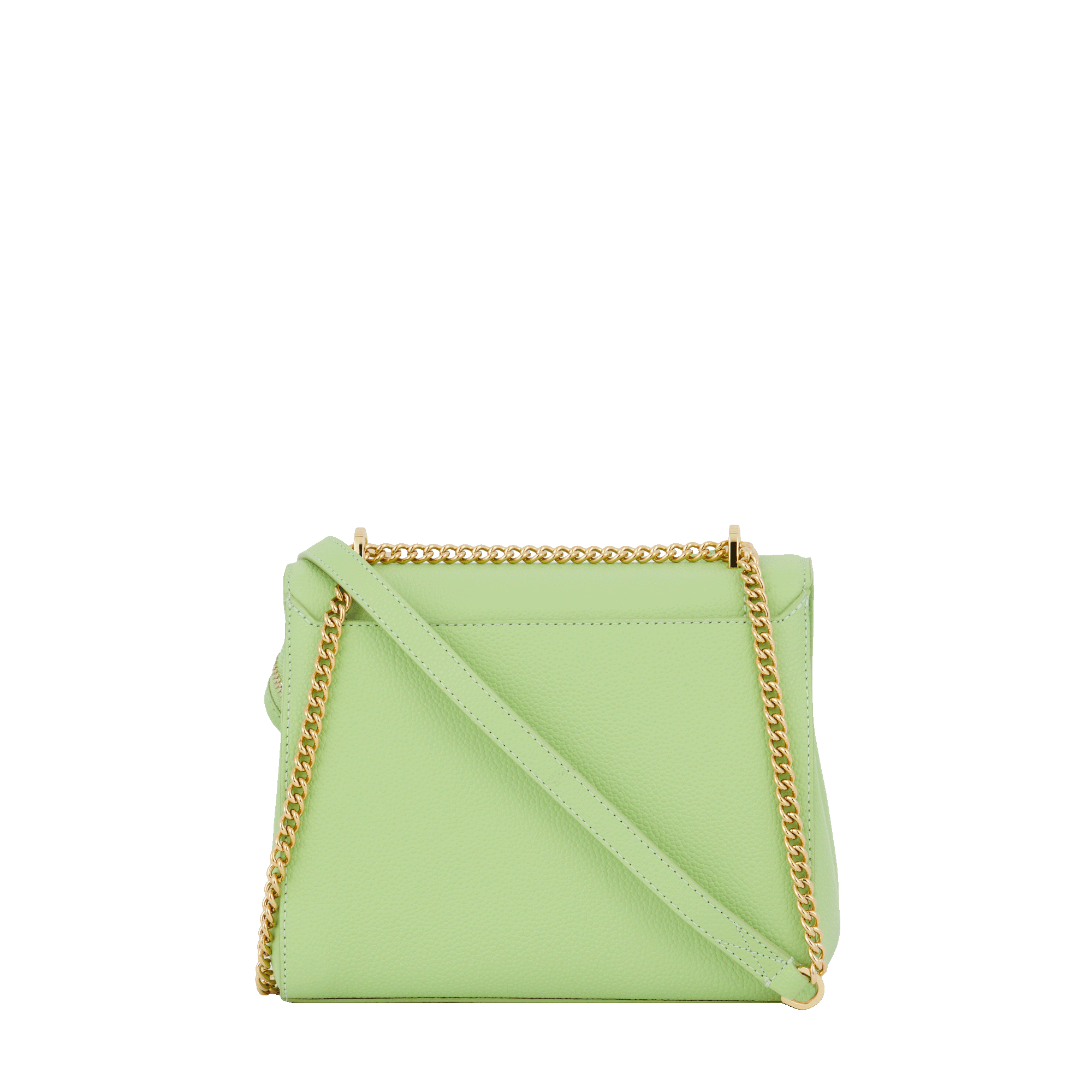 Sac rabat Ninon S en cuir grainé - Pomme & Azur