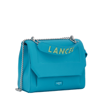 Sac rabat M Ninon en cuir grainé - Ocean & Pomme