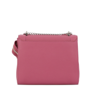 Sac rabat M Ninon en cuir grainé - Cerise & Citrouille