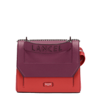 Sac rabat M Ninon en cuir grainé - Card & Flaming