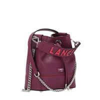 Mini sac seau Ninon en cuir grainé - Card & Flaming
