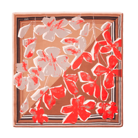 PRIX ARL : 120 // MOTIF FLEURS ARTY - CARRE 90