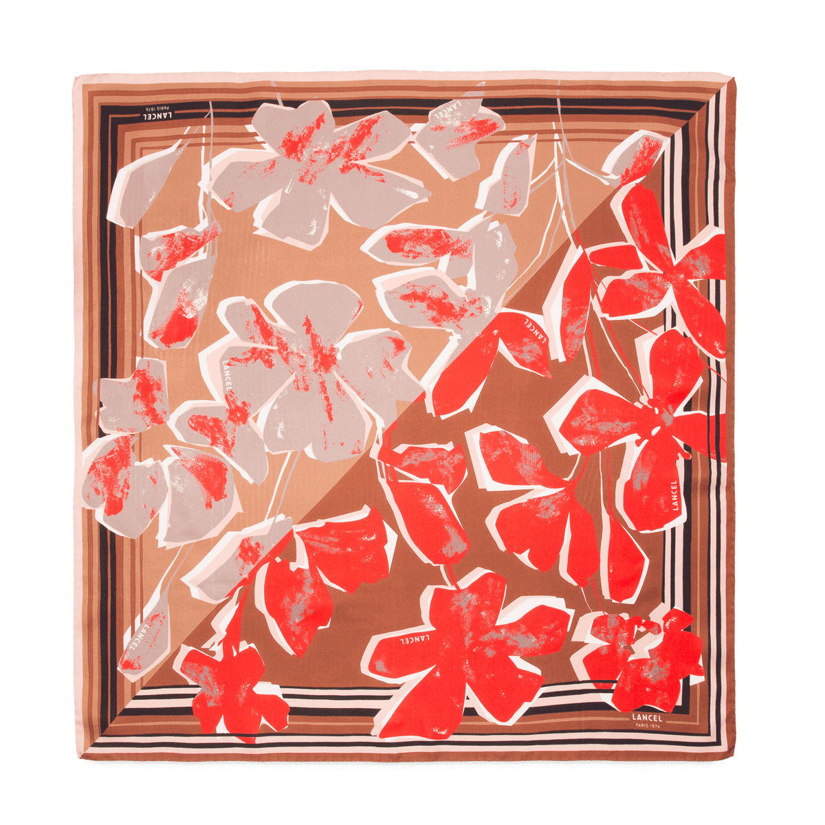 PRIX ARL : 120 // MOTIF FLEURS ARTY - CARRE 90