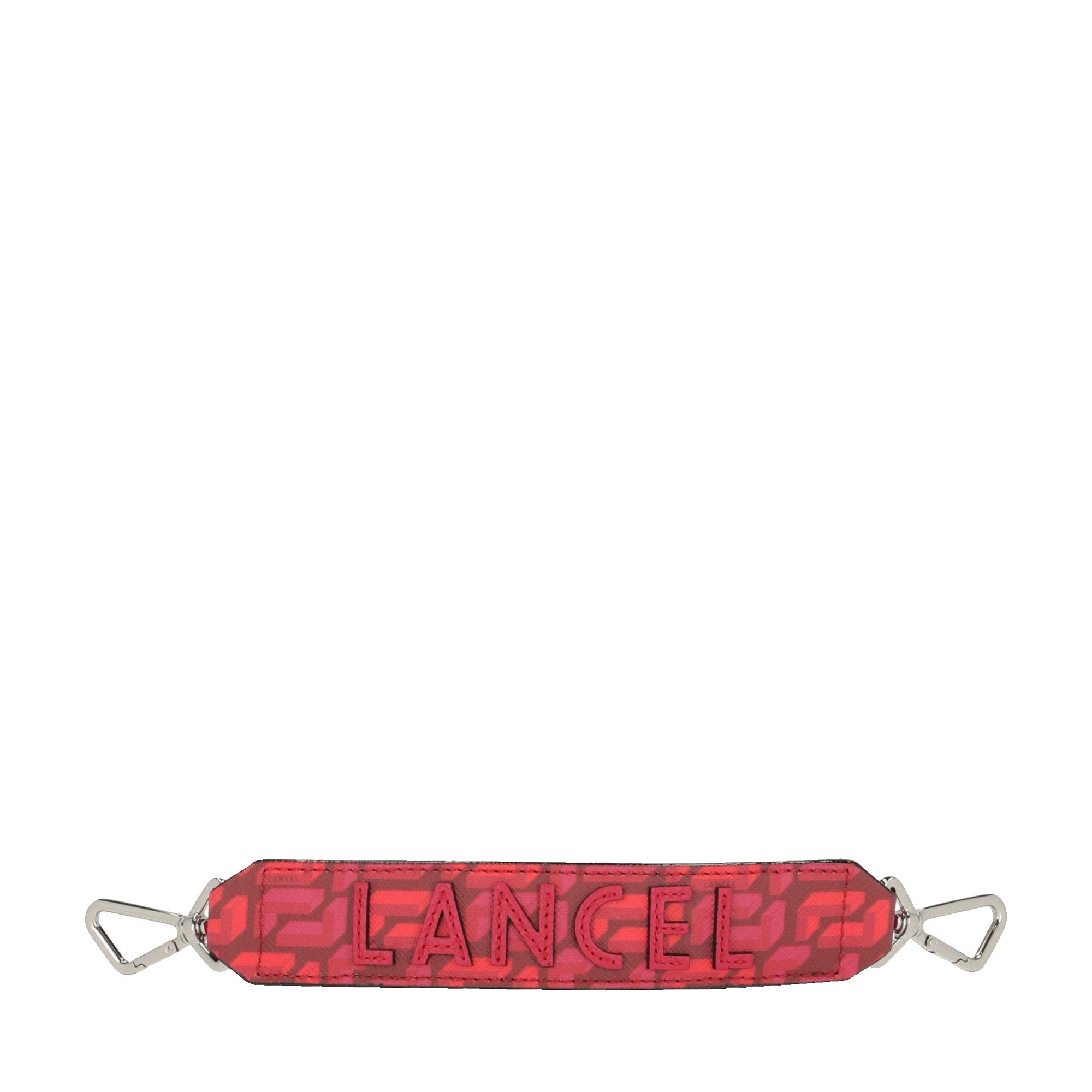 Lanière de sac amovible Lancelgram en cuir - Multicolore rouge