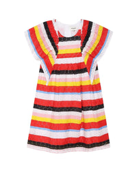 Robe SR manches courtes en broderie anglaise - Multico
