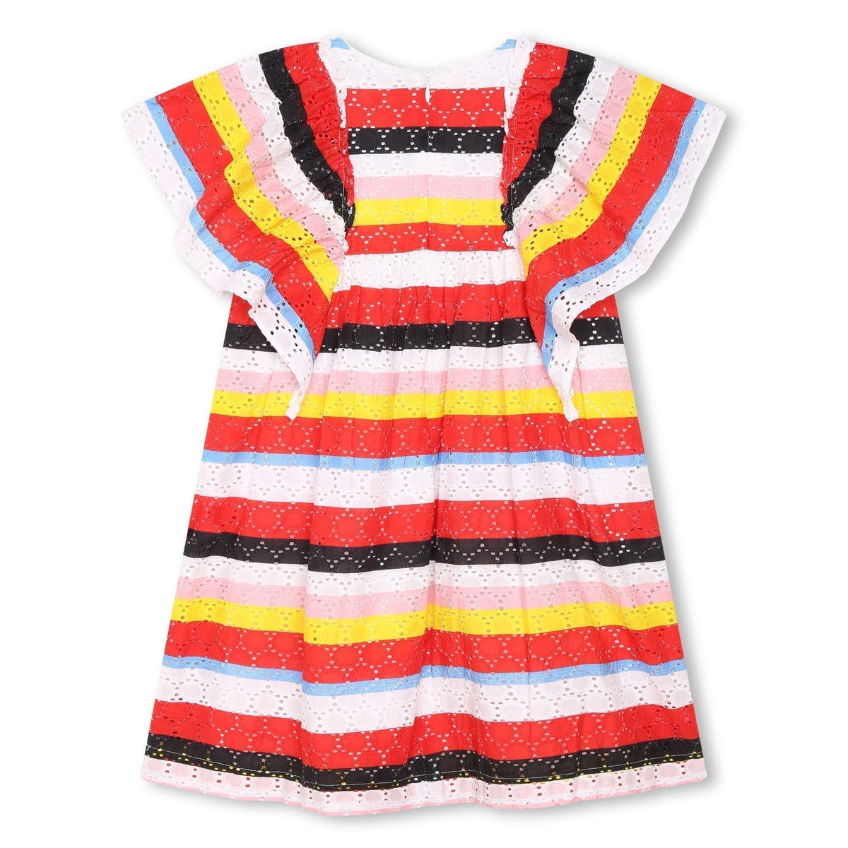 Robe SR manches courtes en broderie anglaise - Multico
