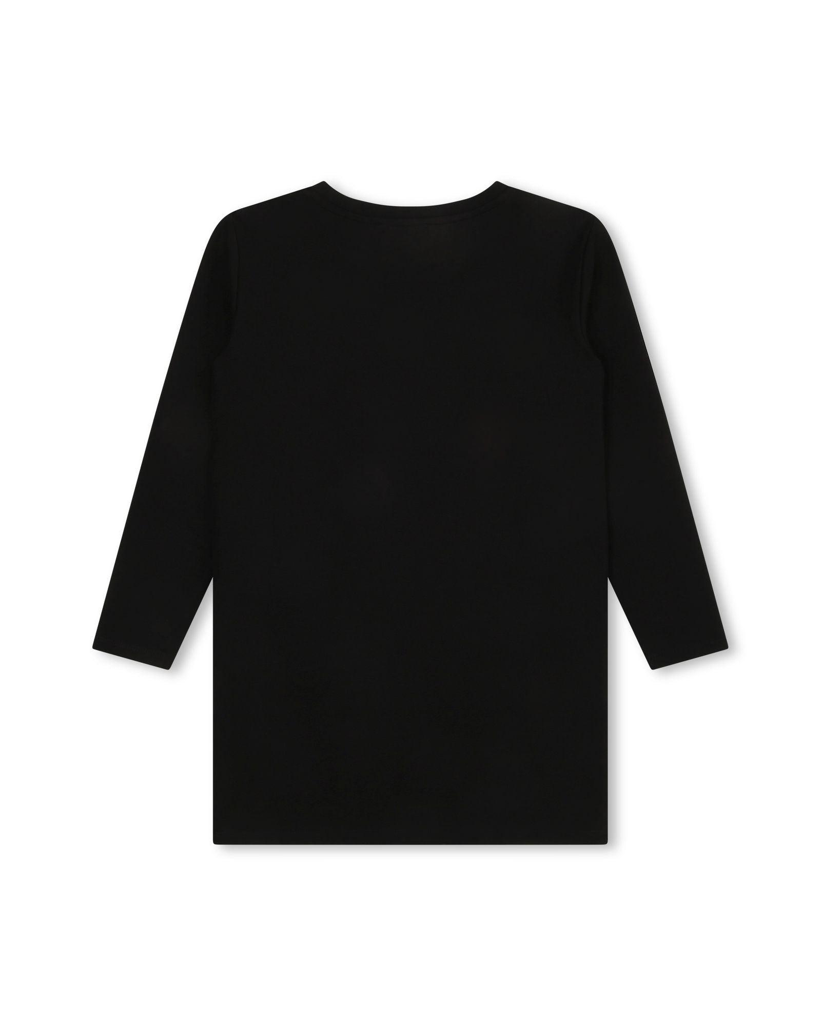 Long-sleeved dress - Black