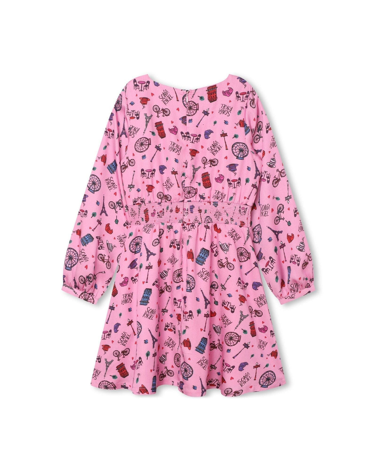 Robe à manches longues - Rose Candy