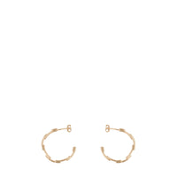 Neo Square L Hoop Earrings - Gold