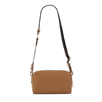 Sac caméra Roxane en cuir lisse - Granit & Doré