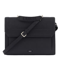 Ninon leather bag - Black