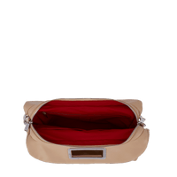 Sac porté main Cocoon S en cuir lisse - Cappuccino