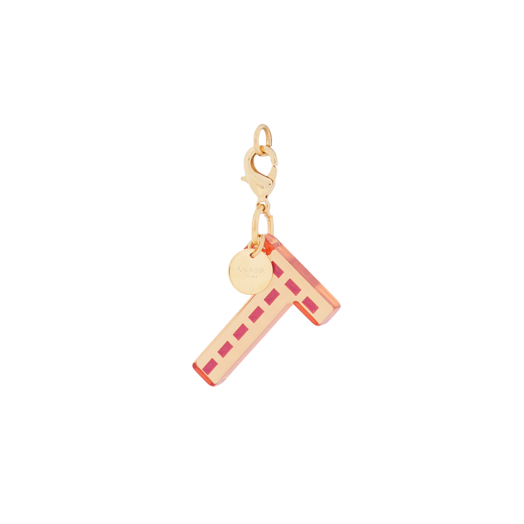 Charm lettre T - Multicolore