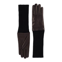 PRIX ARL : 60 // GANTS FEMME - GANTS NAPPA ET LAINE