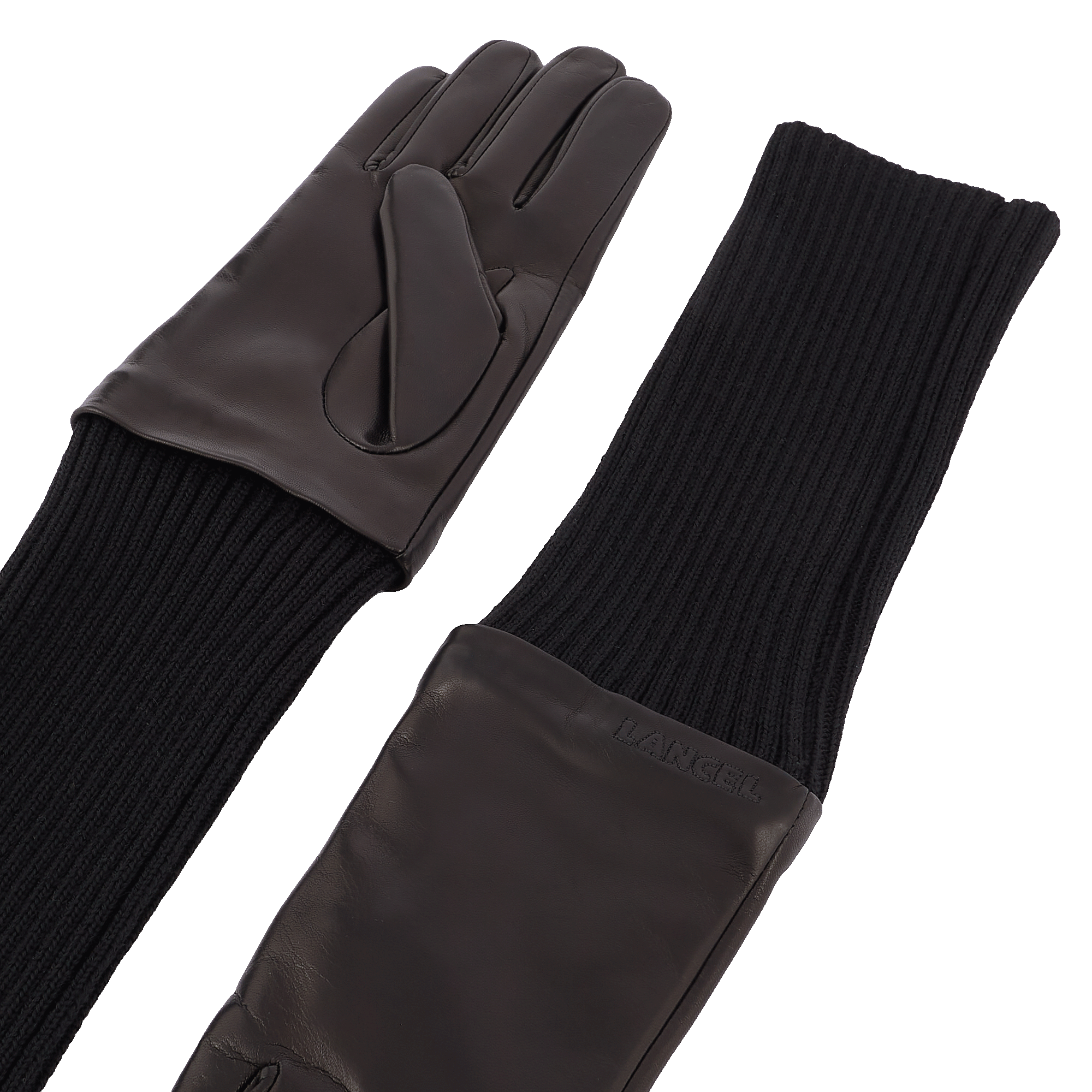PRIX ARL : 60 // GANTS FEMME - GANTS NAPPA ET LAINE