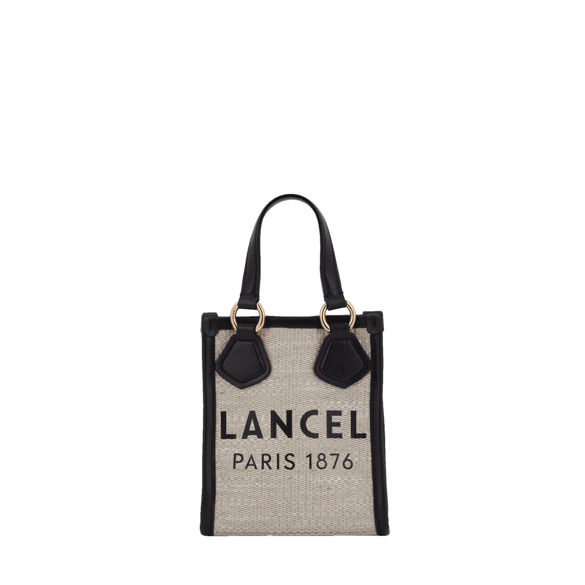 PRIX ARL : 150 // LANCEL TOTE - MINI SAC CABAS VERTICAL ZIPPE