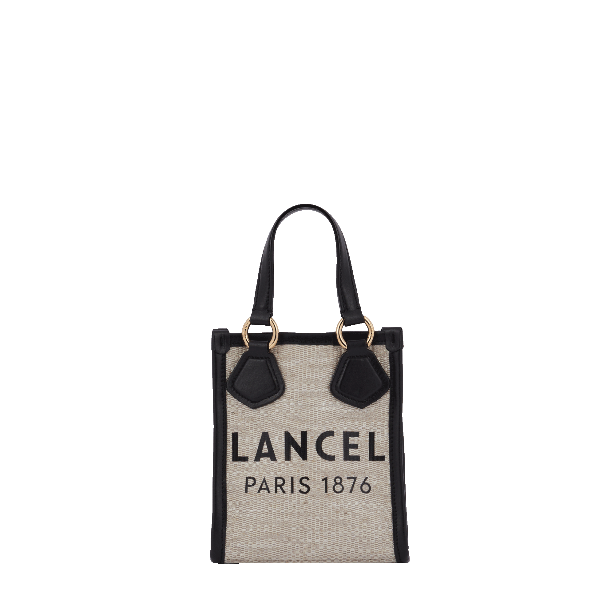 PRIX ARL : 150 // LANCEL TOTE - MINI SAC CABAS VERTICAL ZIPPE