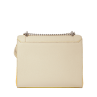 Sac rabat M Ninon en cuir grainé - Multico Dune
