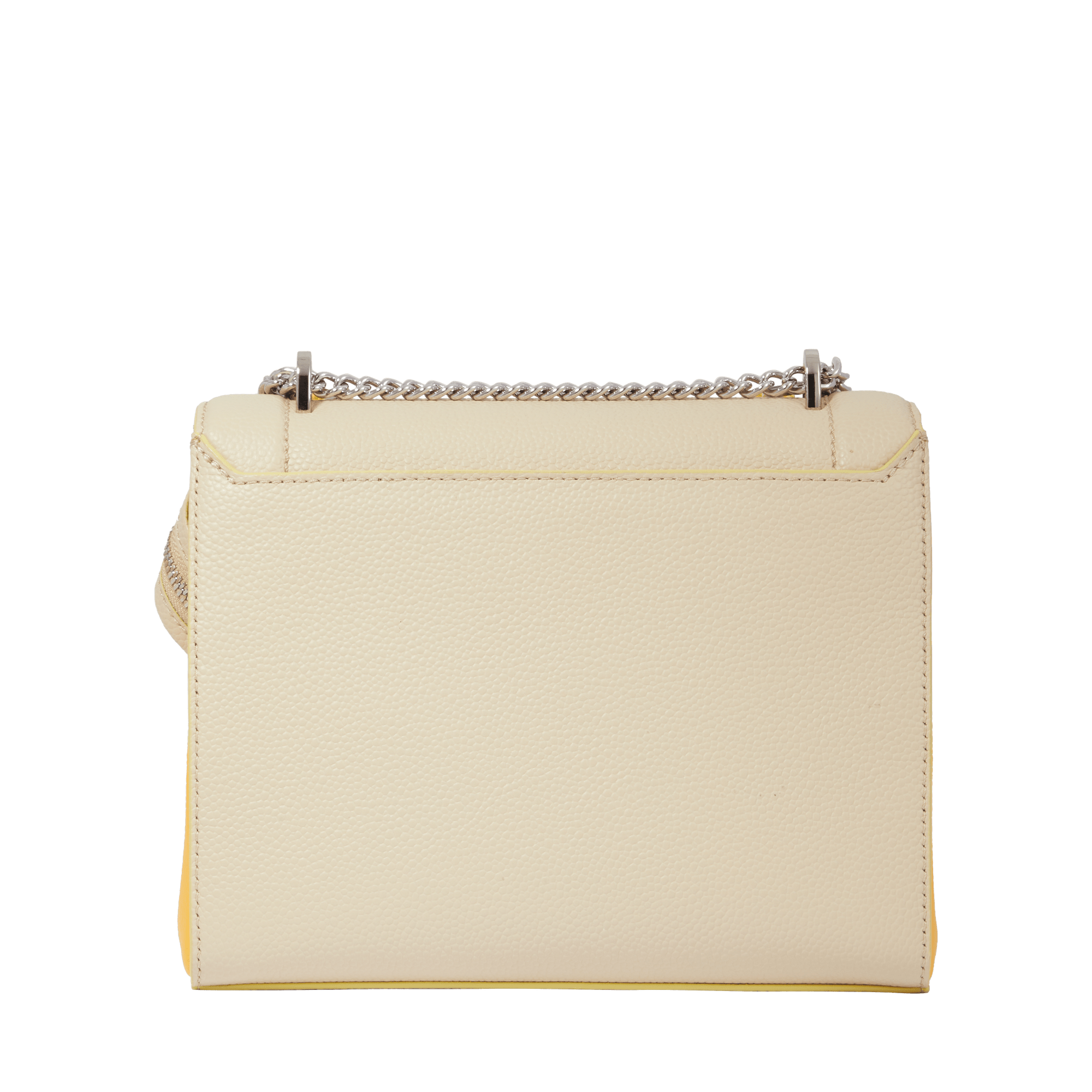 Sac rabat M Ninon en cuir grainé - Multico Dune