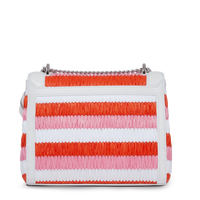 Sac rabat M Ninon en raphia - Multico Capucine