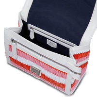 Sac rabat M Ninon en raphia - Multico Capucine