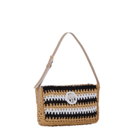 Sac mini baguette Roxane - Multico Cappucino