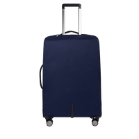 Valise M 4 roues Léo - Bleu pétrole