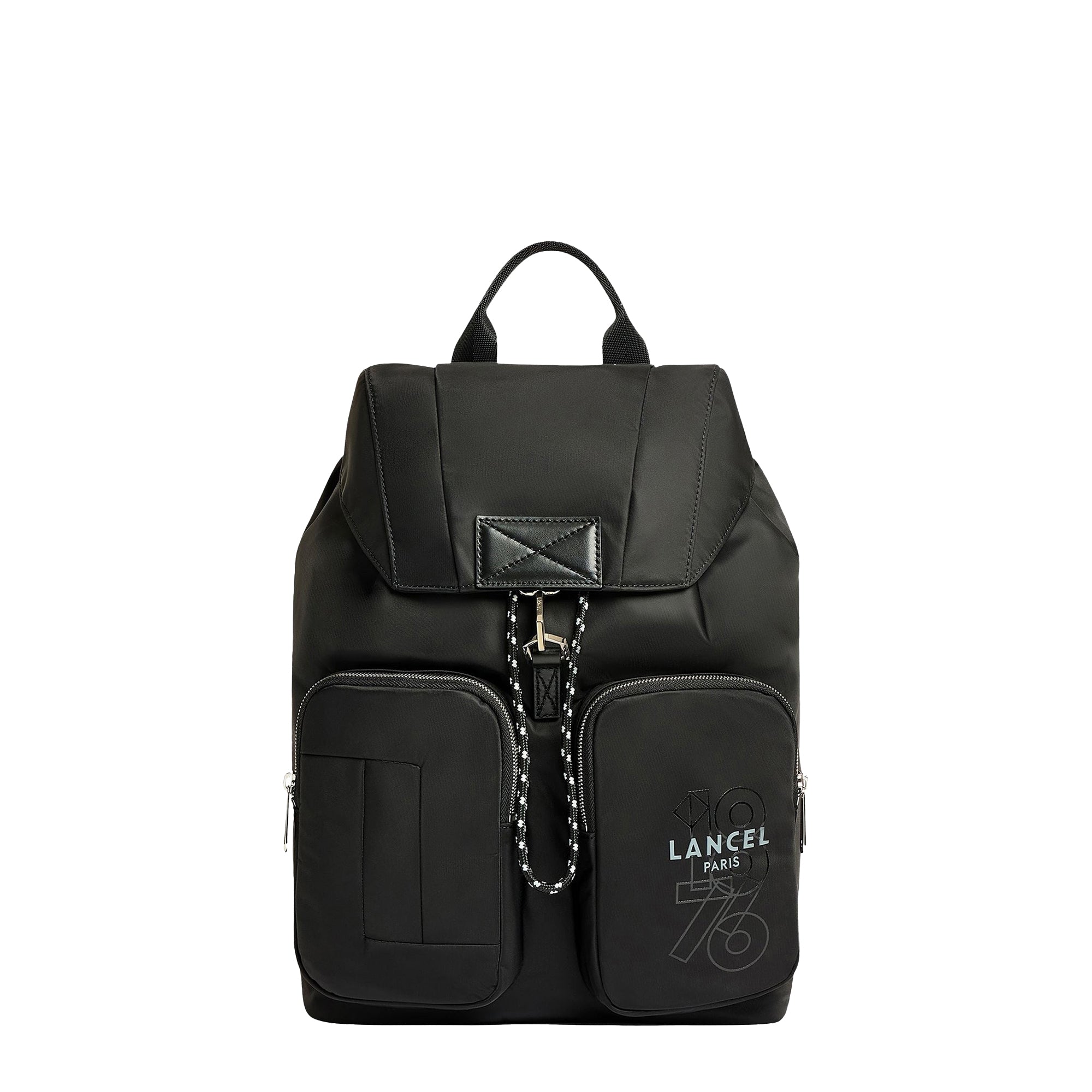 Sac à dos 3 poches Léo - Noir