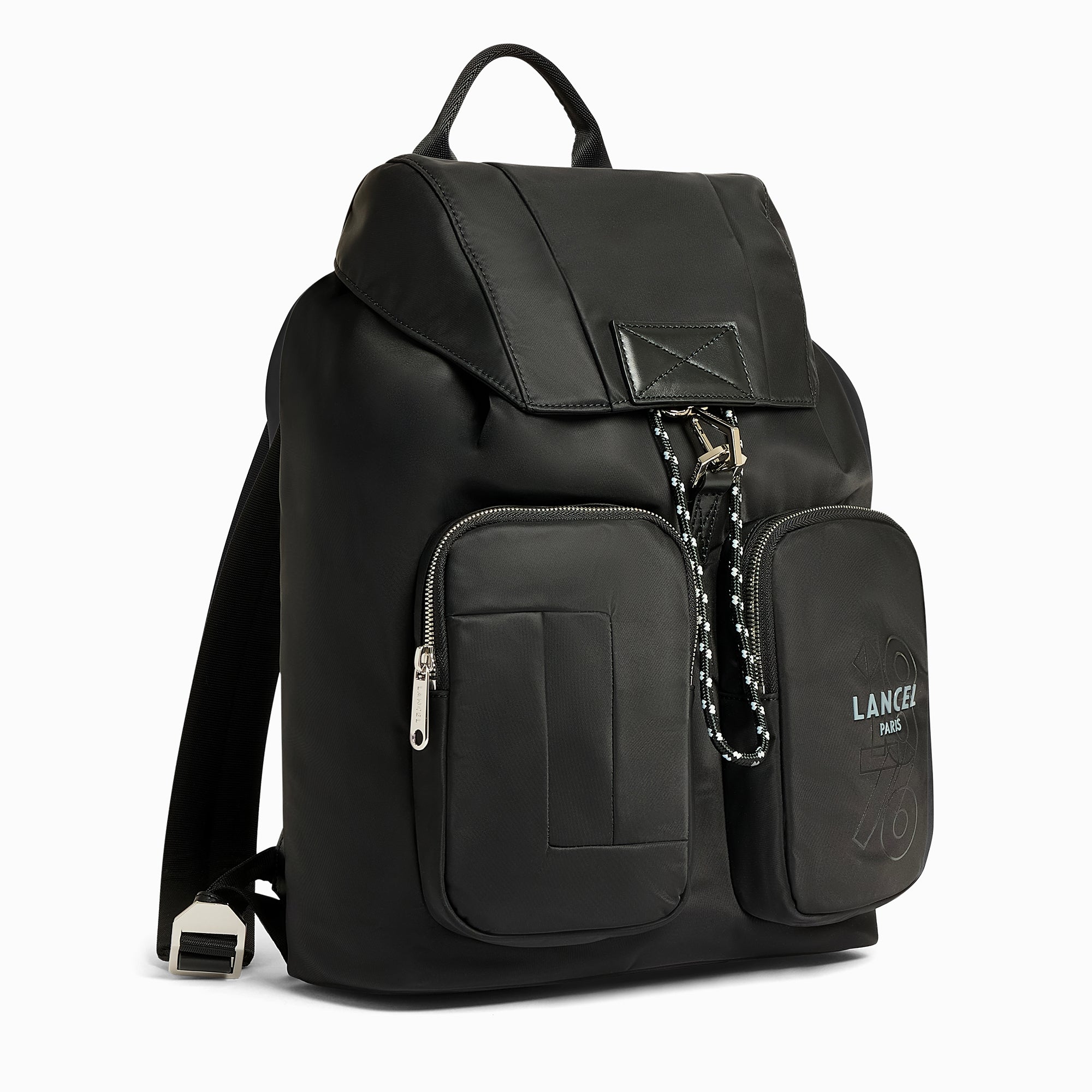 Sac à dos 3 poches Léo - Noir