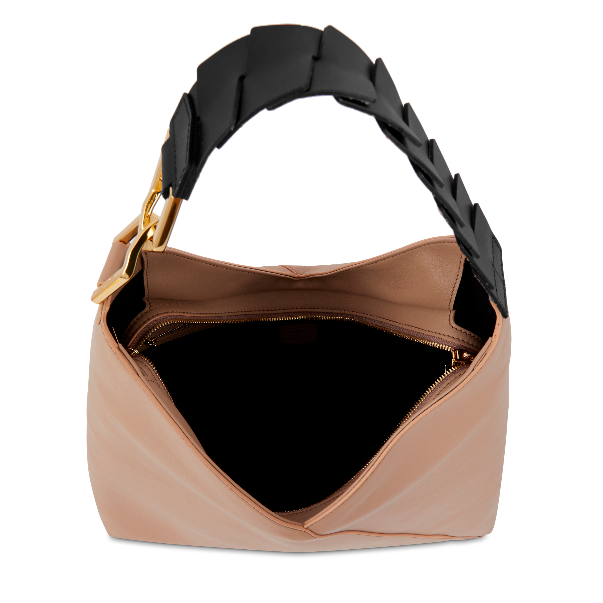 PRIX ARL : 365 // PAGODE DE LANCEL - SAC HOBO ZIPPE L