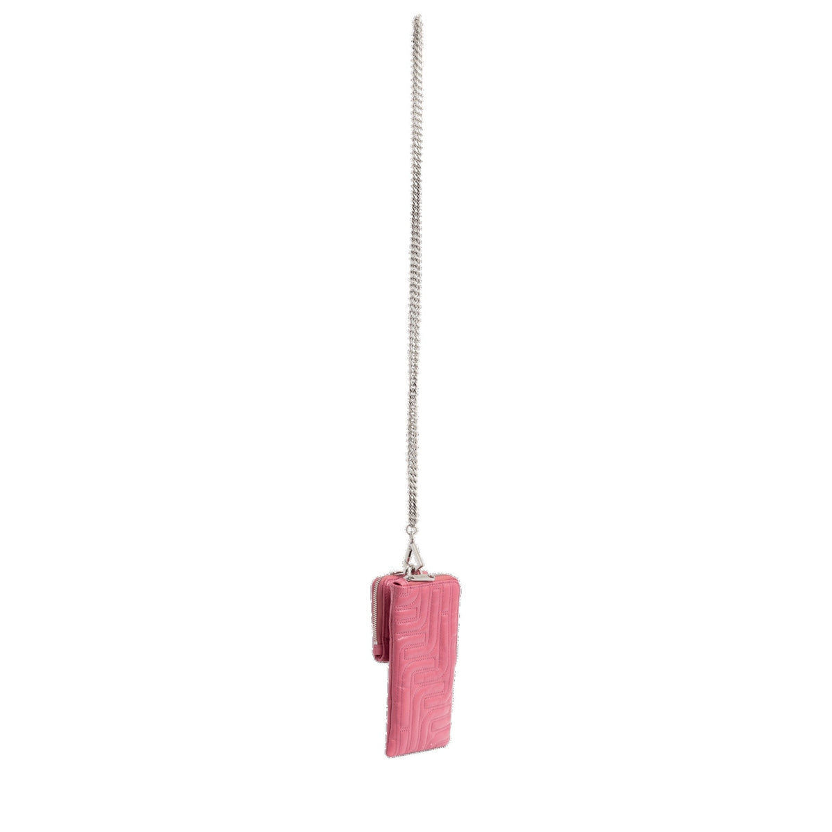 Midi-Minuit iPhone & AirPods Case in quilted leather - Cherry