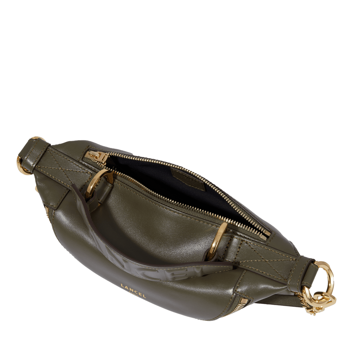 PRIX ARL : 245 // ORIGAMI DE LANCEL - MINI SAC PORTE CROISE ZIPPE