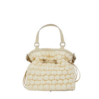 Sac seau Premier Flirt en toile - Crème